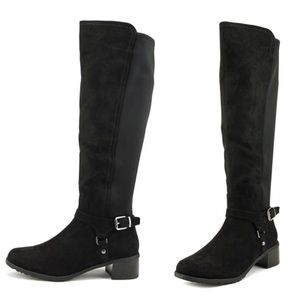 Madeline 'Fancy' Knee High Black Boots 6